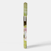 Girly Pink Water Lilie Foto Lily Pads Personalisie Case-Mate iPhone Hülle (Rückseite / Rechts)