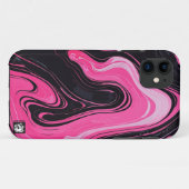 Girly Pinky Marble Case-Mate iPhone Hülle (Rückseite (Horizontal))