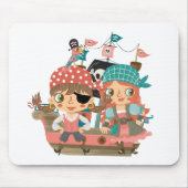 Girly Piraten Mousepad (Vorne)