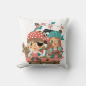 Girly Pirates Kissen (Vorderseite)