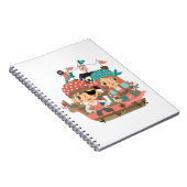 Girly Pirates Notizblock (Rechte Seite)