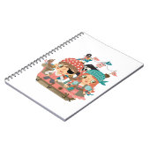 Girly Pirates Notizblock (Linke Seite)