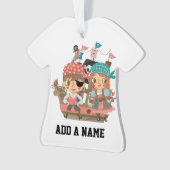 Girly Pirates Ornament (Vorderseite)