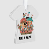Girly Pirates Ornament (Vorderseite)