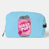 Girly Pop Kirsch-Cola-Dose | Retro Y2K Rosa Waschbeutel (Rückseite)