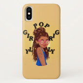 Girly pop locs phone case  (Rückseite)