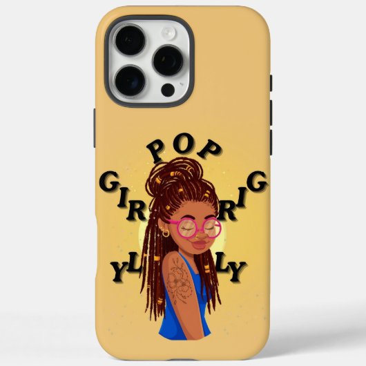 Girly pop locs phone case (Rückseite)