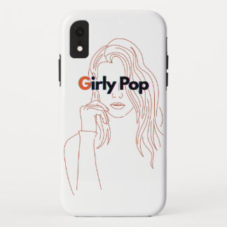 Girly Pop - Orange/Braun Case-Mate iPhone Hülle
