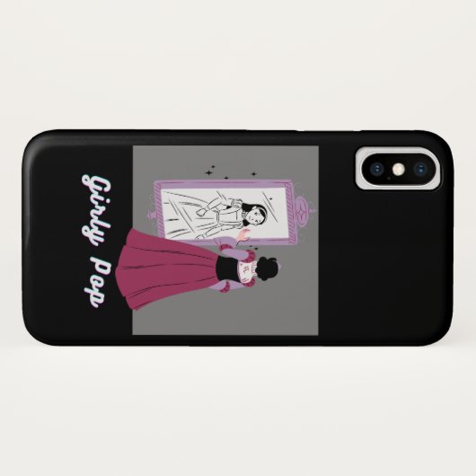 Girly pop phone case (Rückseite (Horizontal))