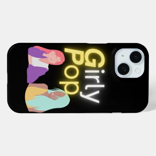 Girly pop phone case (Rückseite (Horizontal))