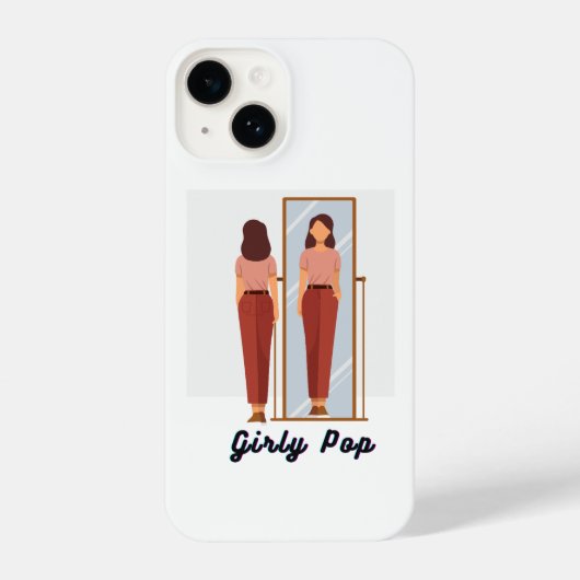 Girly pop phone case iPhone hülle (Rückseite)