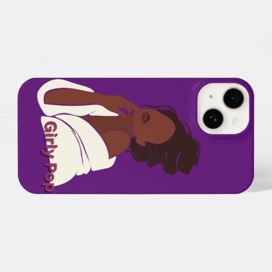 Girly pop phone case iPhone hülle (Rückseite (Horizontal))
