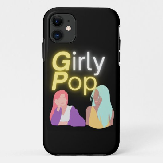 Girly pop phone Case-Mate iPhone hülle (Rückseite)