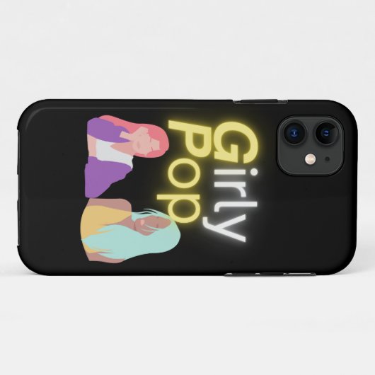 Girly pop phone Case-Mate iPhone hülle (Rückseite (Horizontal))