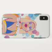 Girly pop phone case party girl iphone (Rückseite (Horizontal))