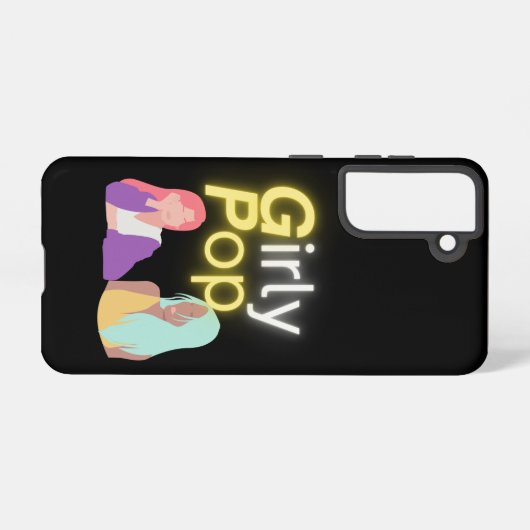 Girly pop phone samsung galaxy hülle (Rückseite (Horizontal))