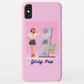Girly pop - pink Case-Mate iPhone hülle (Rückseite)