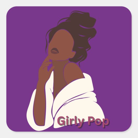 Girly Pop stickers (Vorderseite)