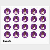 Girly pop stickers (Blatt)