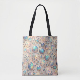 Girly Posh Leopard Print Opal-Tasche Tasche