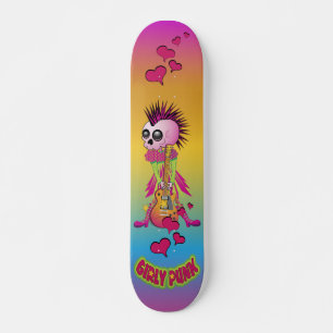 Girly Punk Rock Skateboard