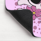 Girly Punkschädel Mousepad (Ecke)