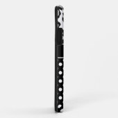 Girly-Punkte und Tiere drucken Monogramm Case-Mate Case-Mate iPhone Hülle (Hinten/Rechts)