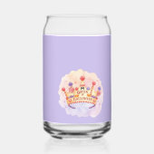 Girly Queen of Halloween Dosenglas (Rückseite)