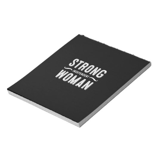 Girly Quote Notizblock (Rotiert)