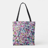 Girly Regenbogen-ImitatSequins Tasche (Rückseite)