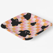 Girly Retro Halloween-Party Teller (Gewinkelt)