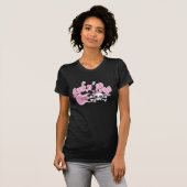 Girly Rock n' Roll Skull T-Shirt (Vorne ganz)