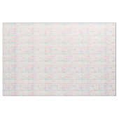 Girly rosa aquamarines blaues stoff (Yard (91,4 cm))