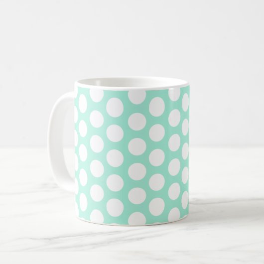 Girly rosa Eulen-Blumen-u. Kaffeetasse (Vorderseite Links)