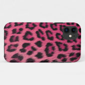 Girly rosa Leopard-Druck iPhone 5 Fall (hohe Res.) Case-Mate iPhone Hülle (Rückseite (Horizontal))
