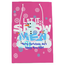 Girly Rosa ließ es schneien