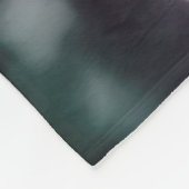 Girly rosa Rosen-BlumenFoto Fleecedecke (Ecke)