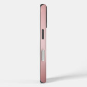 Girly Rose Gold Ombre Personalized Name Case-Mate iPhone Hülle (Rückseite / Rechts)