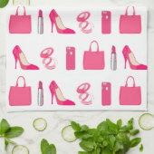 Girly Sacheentwurf Handtuch (Gefaltet)