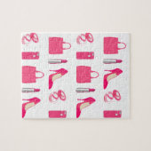 Girly Sacheentwurfspuzzlespiel Puzzle (Horizontal)