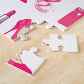 Girly Sacheentwurfspuzzlespiel Puzzle (Seite)