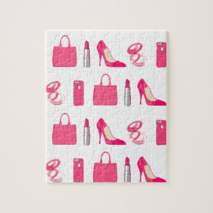 Girly Sacheentwurfspuzzlespiel Puzzle