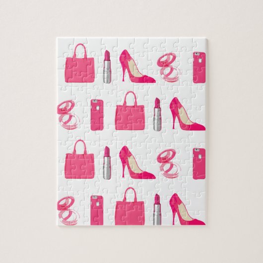 Girly Sacheentwurfspuzzlespiel Puzzle (Vertikal)