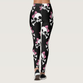 Girly Schädel Leggings (Rückseite)