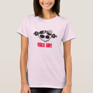 girly Schädel T-Shirt