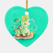 Girly Schildkröte Keramikornament (Vorne)