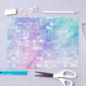 Girly schimmert irisierende Mutter aus Perlen glän Seidenpapier (Handwerk)