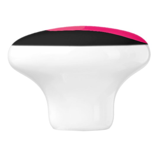 Girly Schuhgriff-/-fachzug Keramikknauf (Seitenansicht)