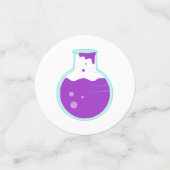 Girly Science Party Konfetti (Klein Vorderseite)