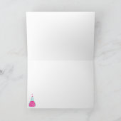 Girly Science Vielen Dank Dankeskarte (Innenseite)